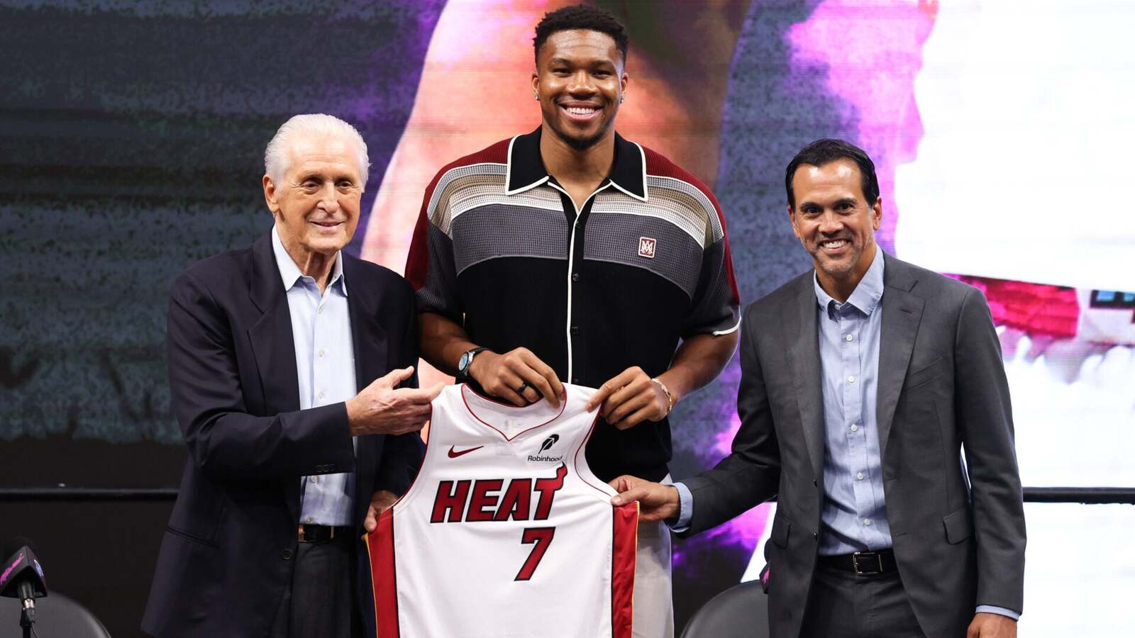 Giannis Antetokounmpo reveals why he’s changing jersey number to 7 after Miami Heat move