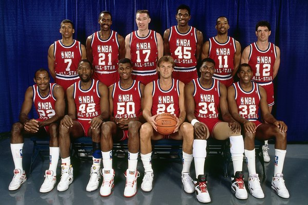 NBA - 1986 all Star Game - Gatorade Slam Dunk Contest - Spud Webb