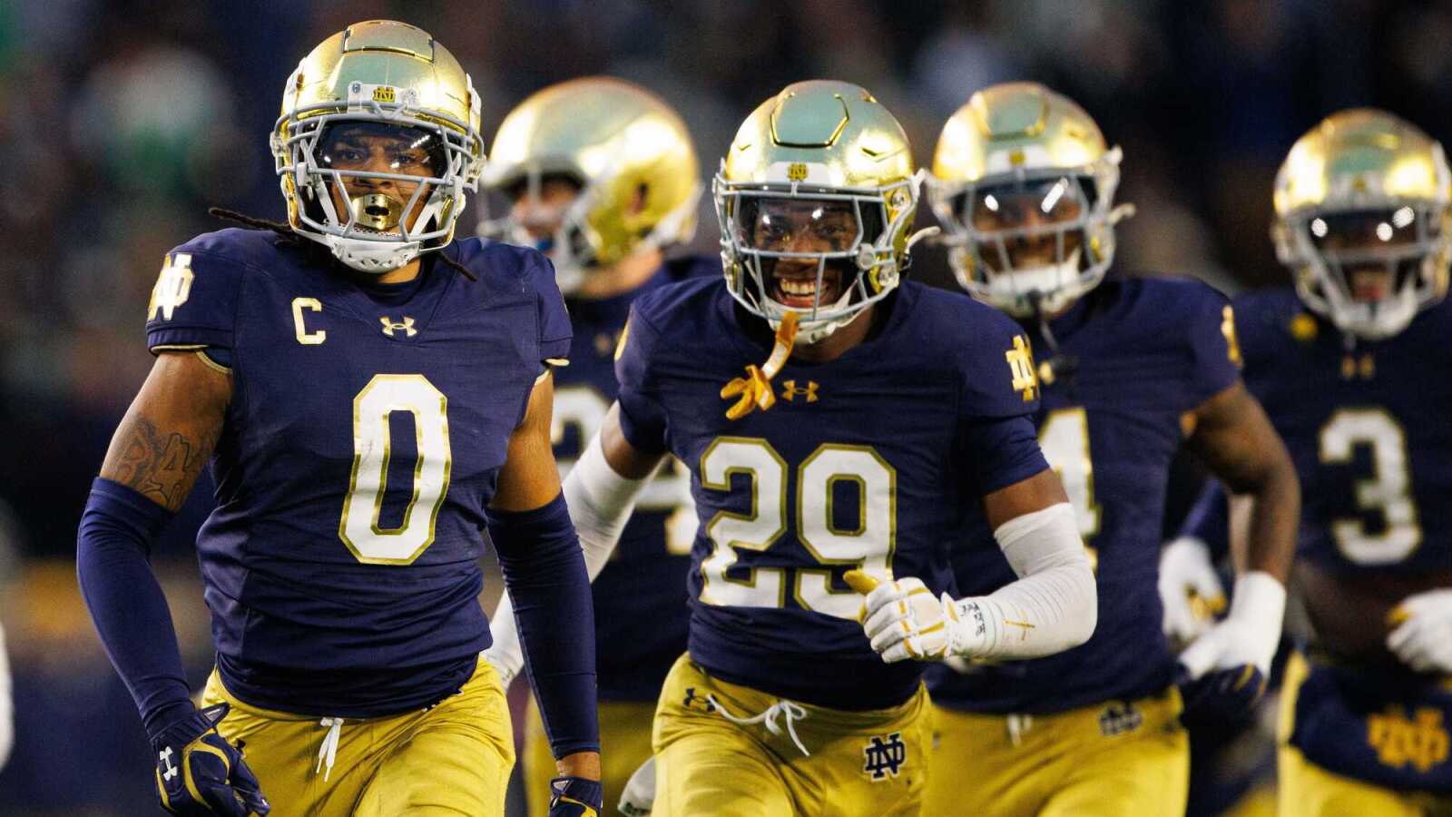 CFP first round preview IndianaNotre Dame is a matchup of strength vs