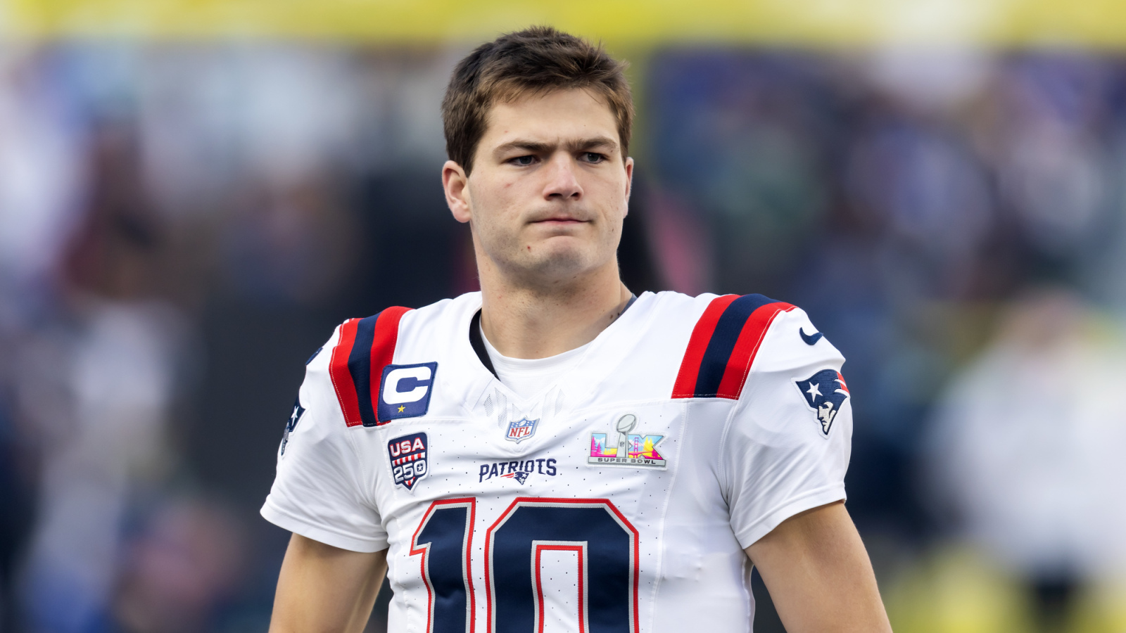 Drake Maye publicly addresses Mike Vrabel, Dianna Russini scandal: ‘We're here for Coach'