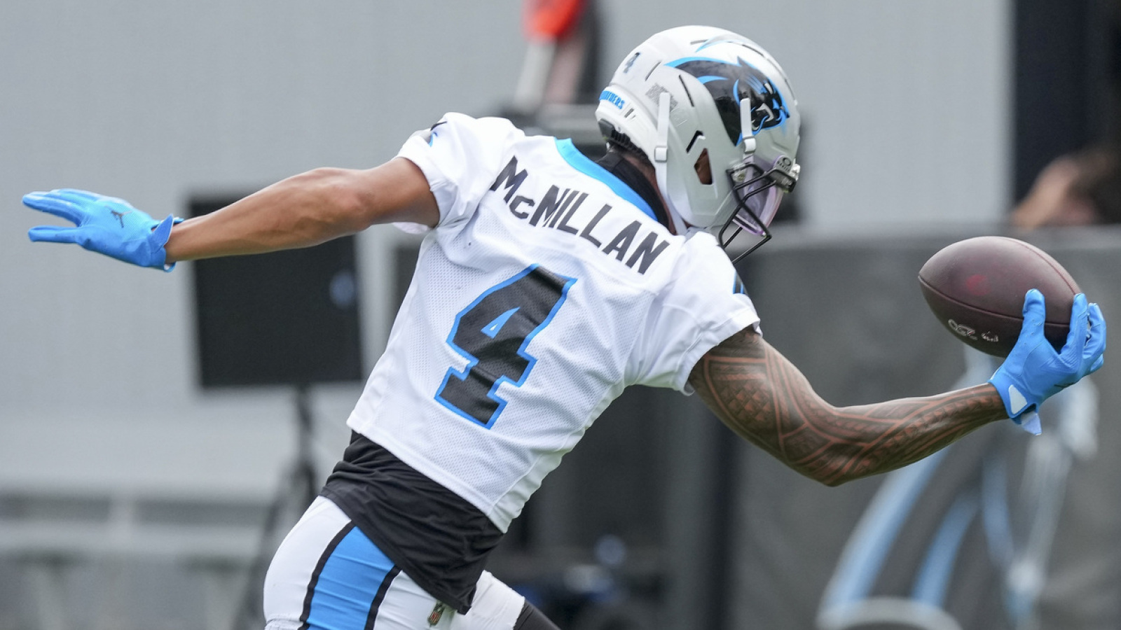Carolina Panthers' Tetairoa McMillan Sets Rookie Receiving Record