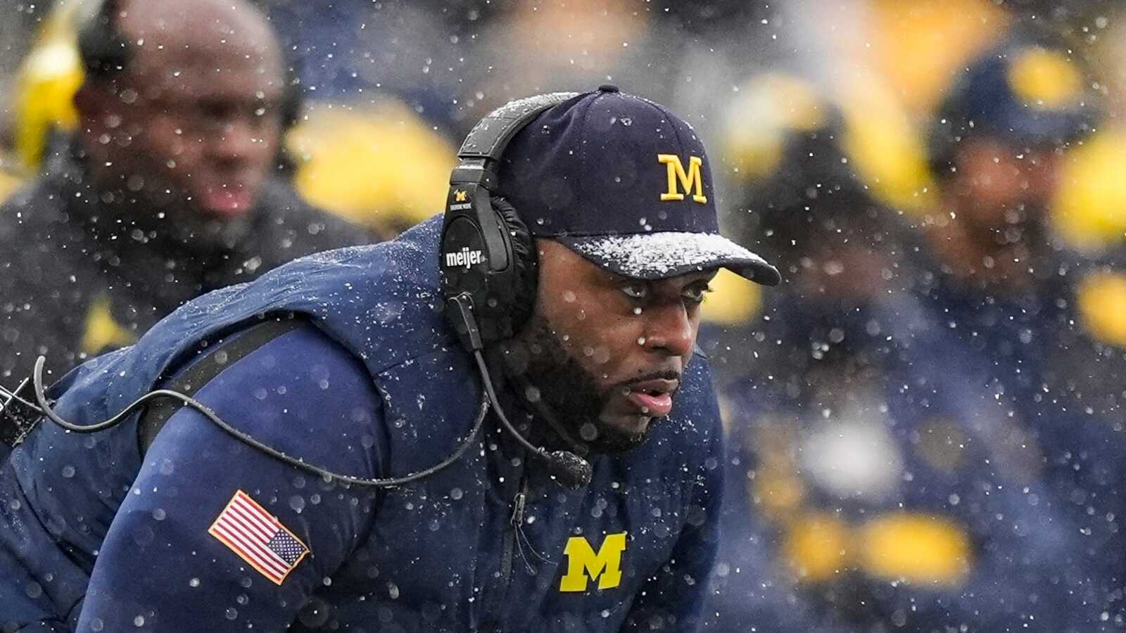 Sherrone Moore allegedly threatened Michigan staffer with a knife