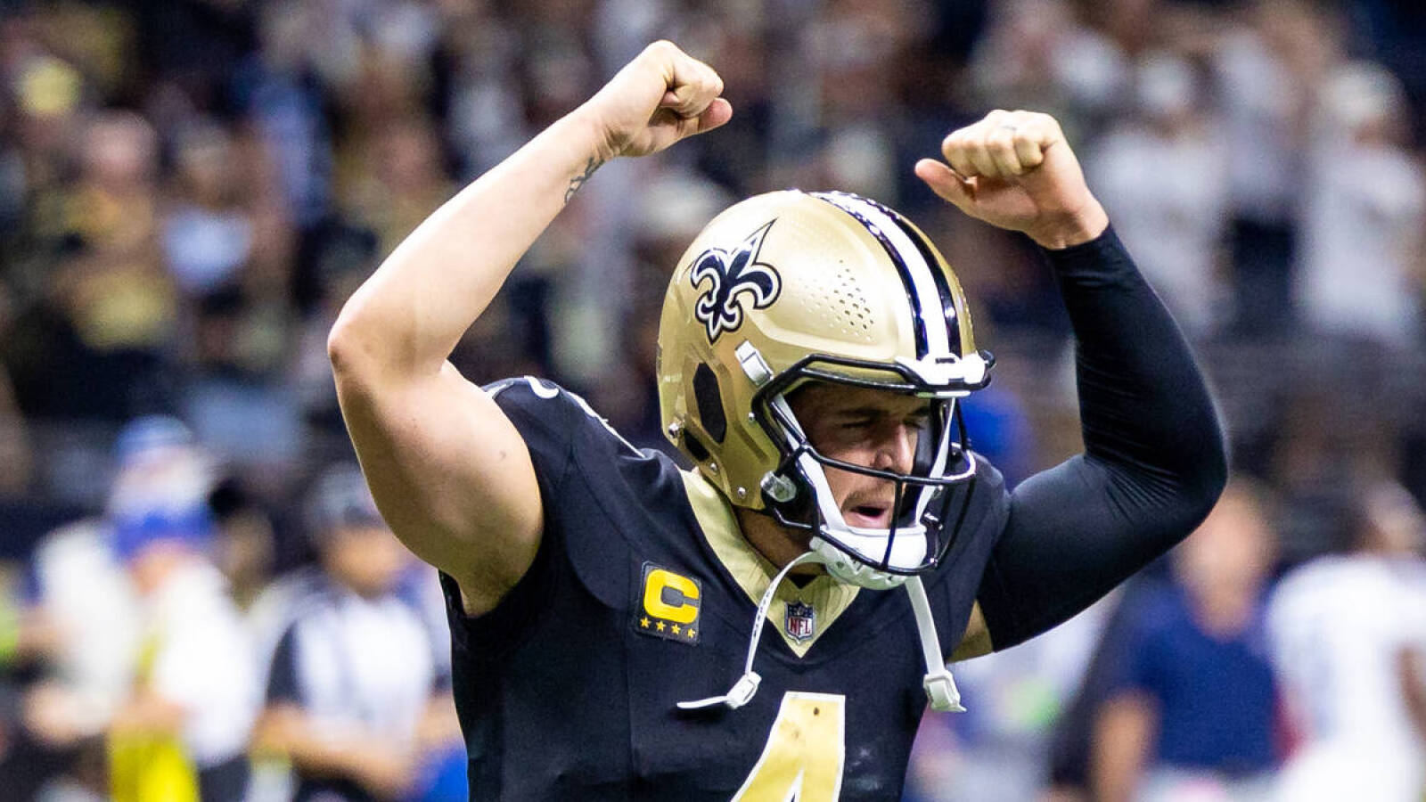 Derek Carr addresses winning Saints debut vs. Titans