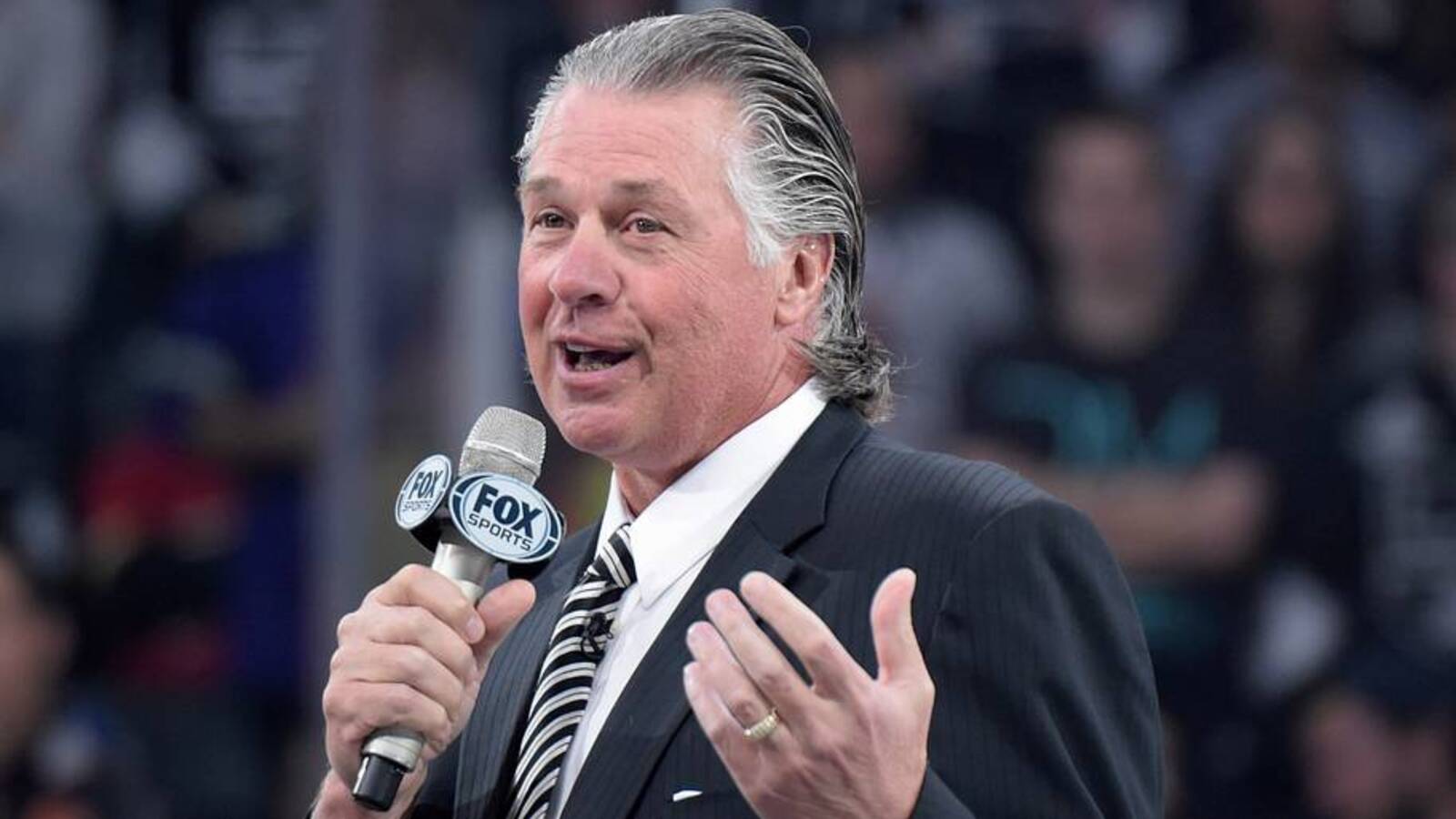 Remembering Barry Melrose for his visit to Newark and the moment he endeared himself to Devils fans