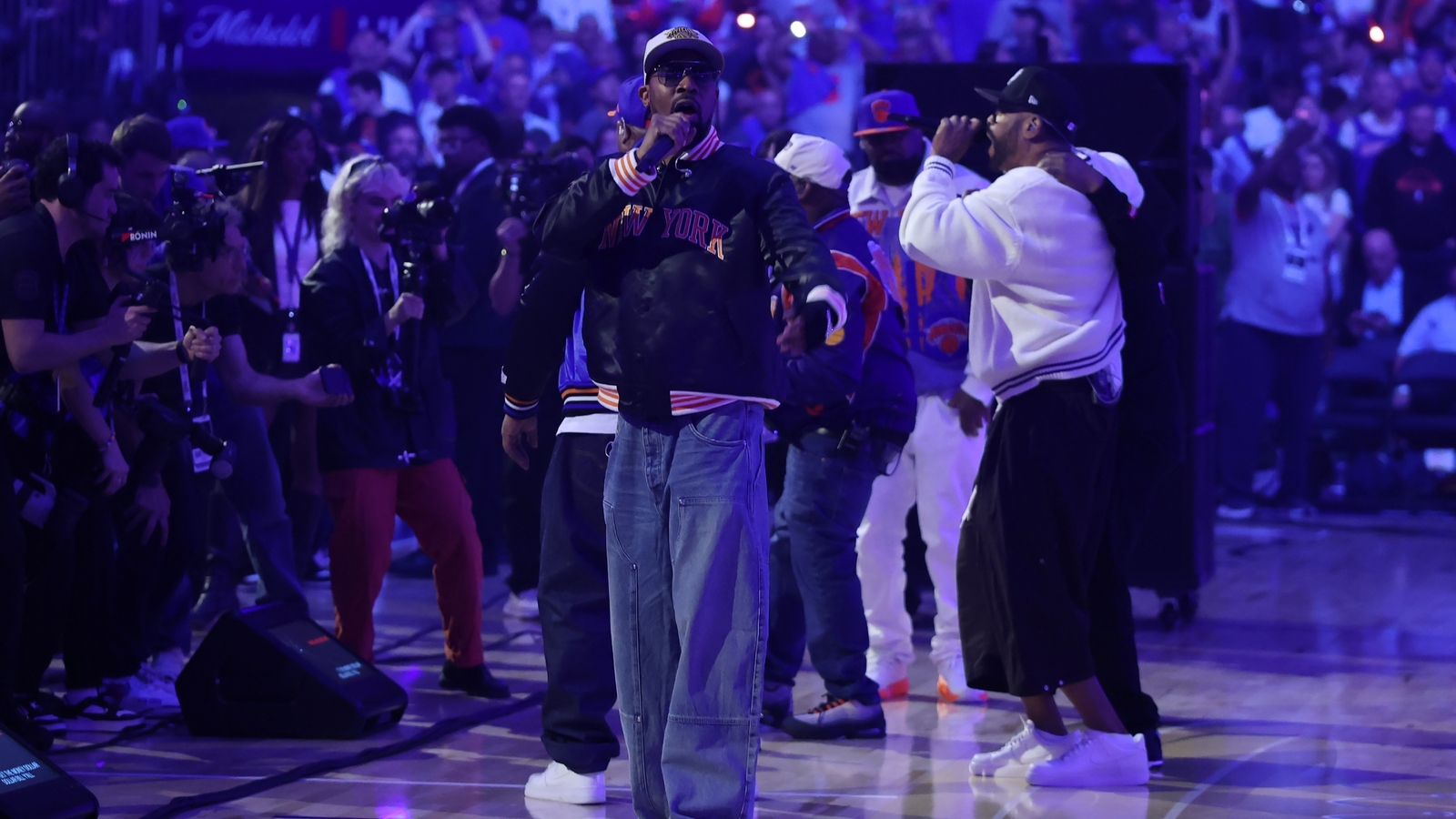 Wu-Tang Clan Takes Over MSG During Knicks-Spurs NBA Finals Game 4 ...