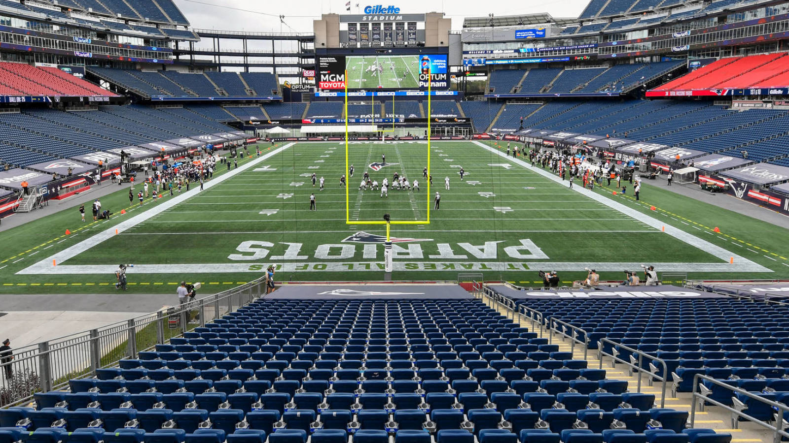Patriots hoping for full NFL stadiums in 2021? Yardbarker