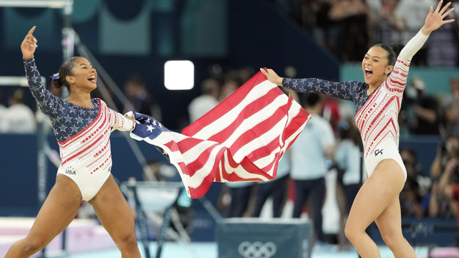 Suni Lee, Team USA celebrate gold medal on TikTok with viral Kanye line ...