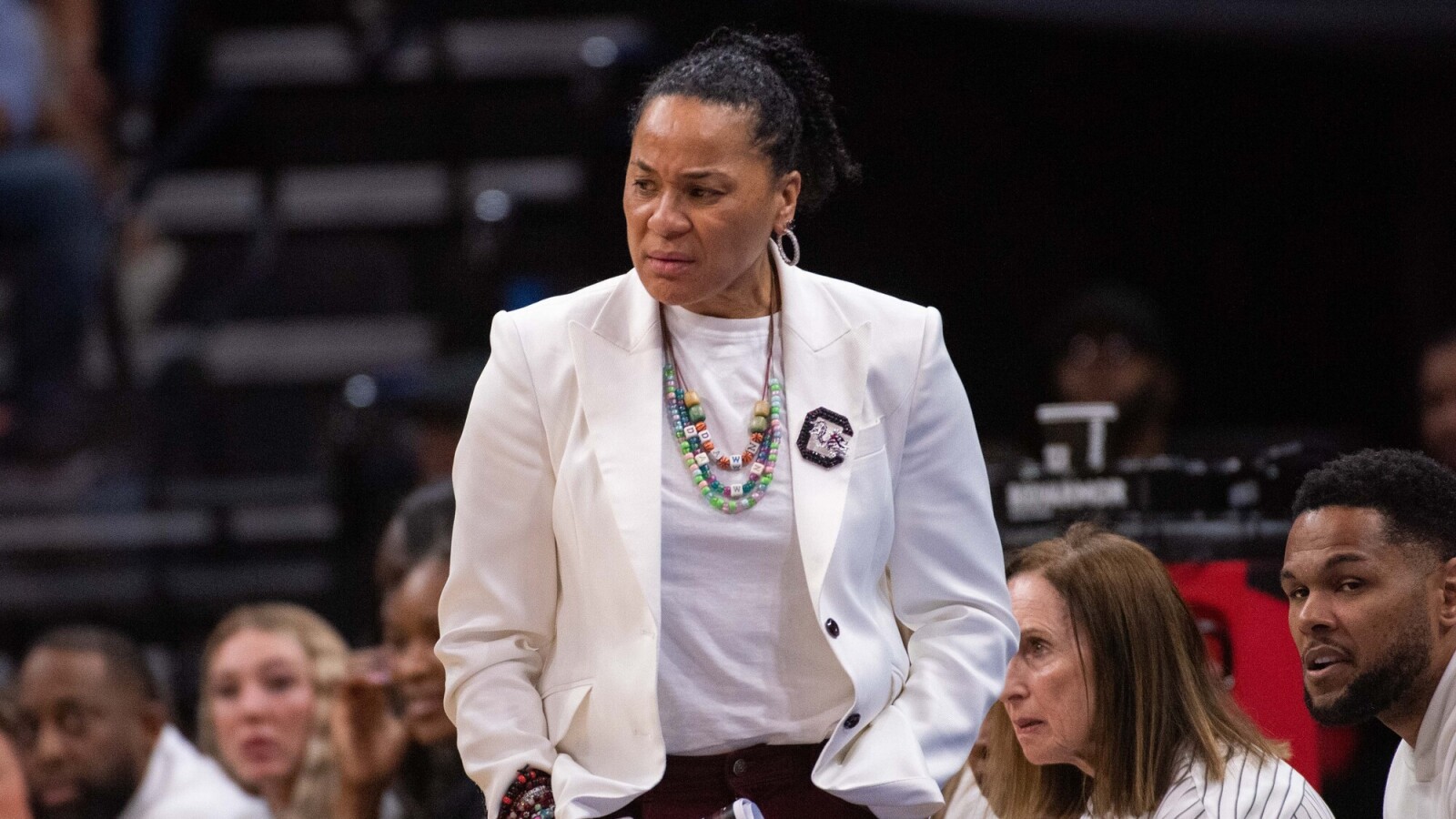 Joyce Edwards, South Carolina Gamecocks Pull Away From TCU Horned Frogs To Advance To Final Four