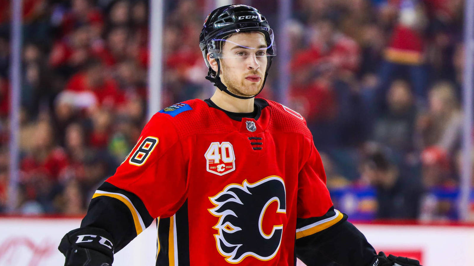 Flames' Mangiapane '100% fully healthy' after shoulder surgery