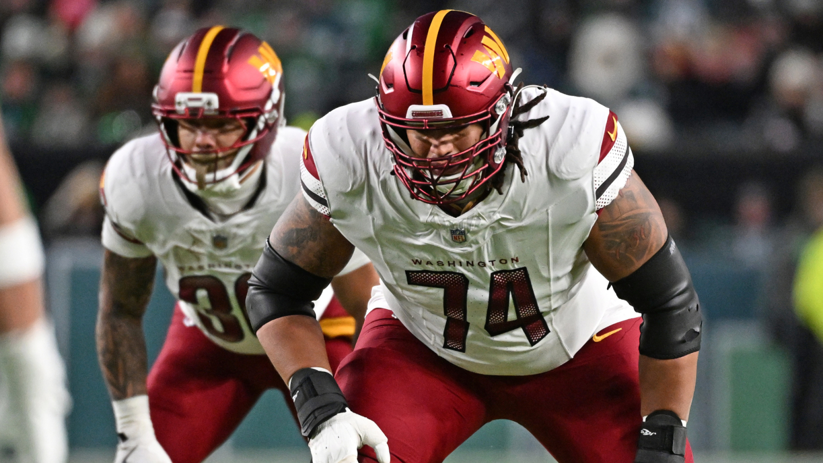 Brandon Coleman to Step in as Left Tackle for Commanders