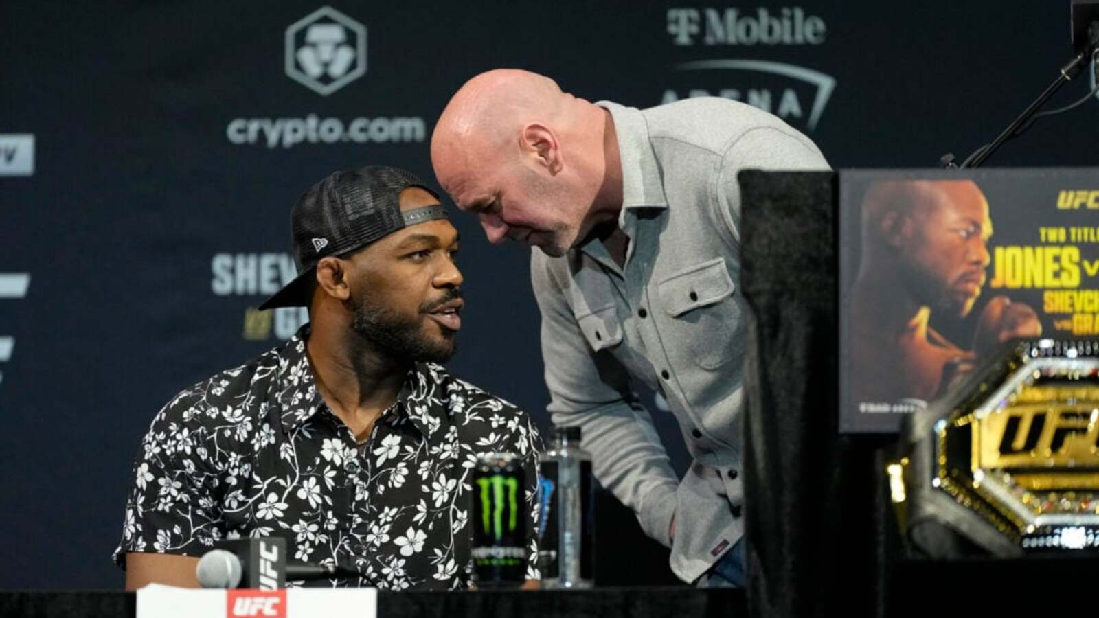 Jon Jones reacts to Dana White dismissing viral petition calling for the UFC to strip him