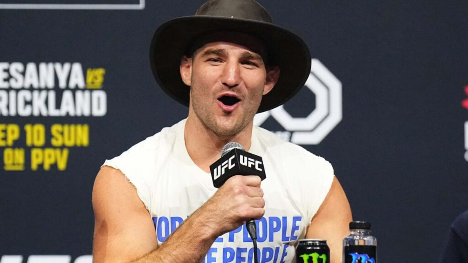 Paramount facing pressure to address Sean Strickland’s sexist comments at UFC Houston media day