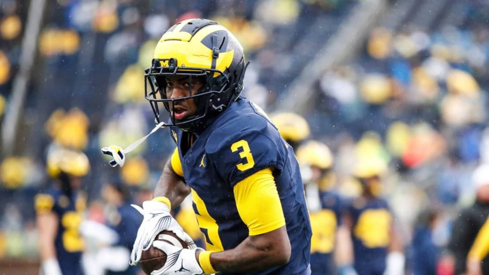 Coach Moore talks Michigan wide receiver depth chart,