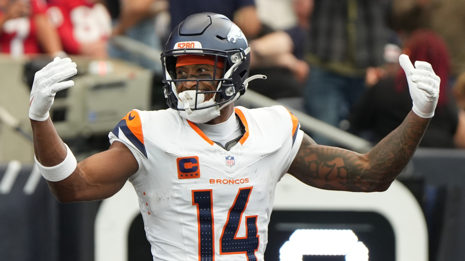 Courtland Sutton Shines with Impressive Catch in Broncos' Game Against Falcons
