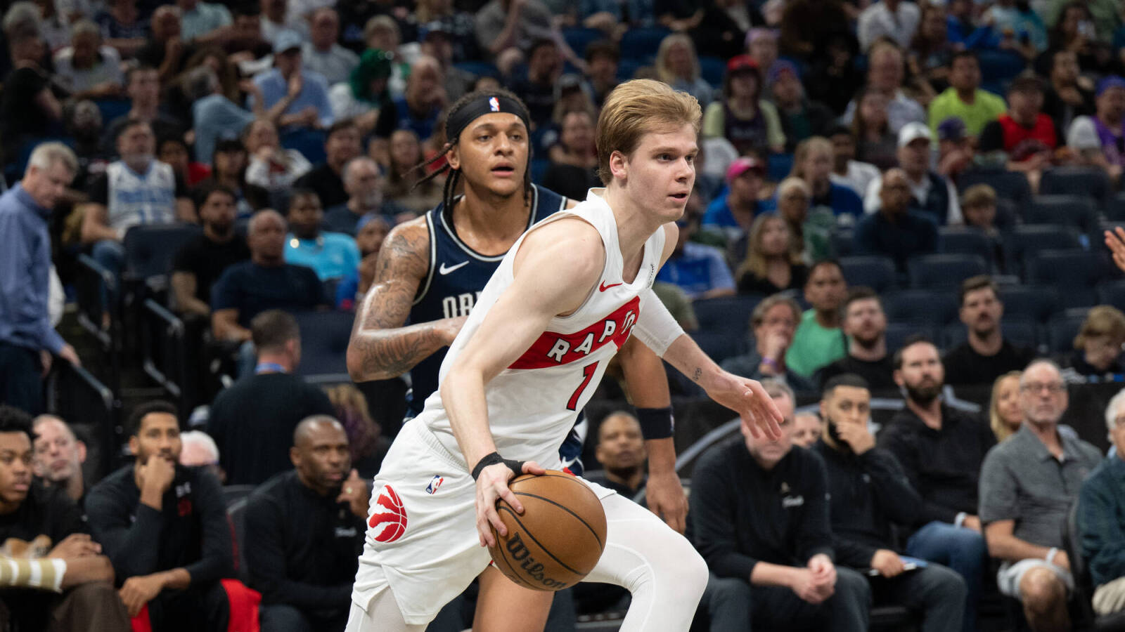 Raptors’ Gradey Dick Creates Viral Moment With Anthony Black | Yardbarker