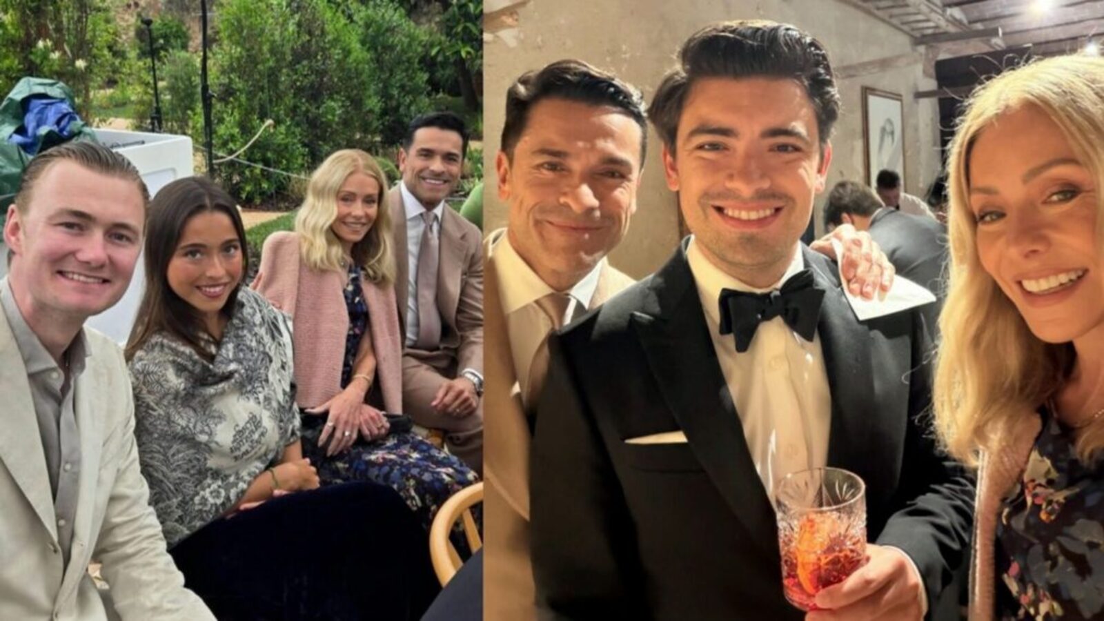 ‘Live’: Kelly Ripa & Mark Consuelos Share Photos of Family Wedding in ...