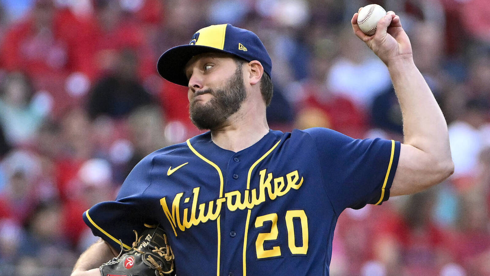 Brewers to place Wade Miley on IL with lat strain - Vimarsana News