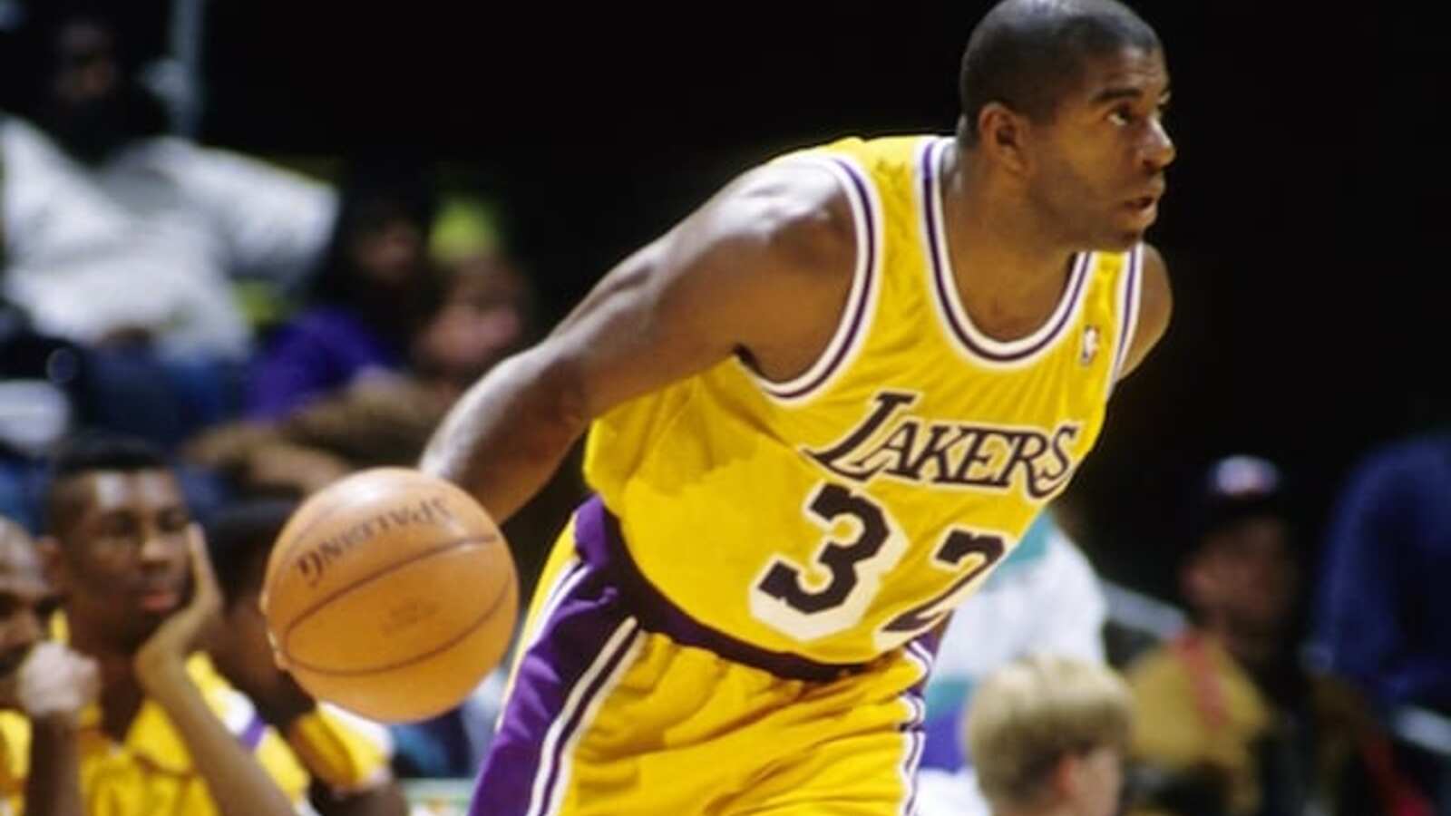 Magic Johnson LA Lakers Living Legend Orange Border RARE Oddball Investment