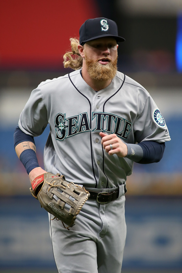 Seattle Mariners Felix Hernandez Team Issued 2018 Spring Training Green Jersey