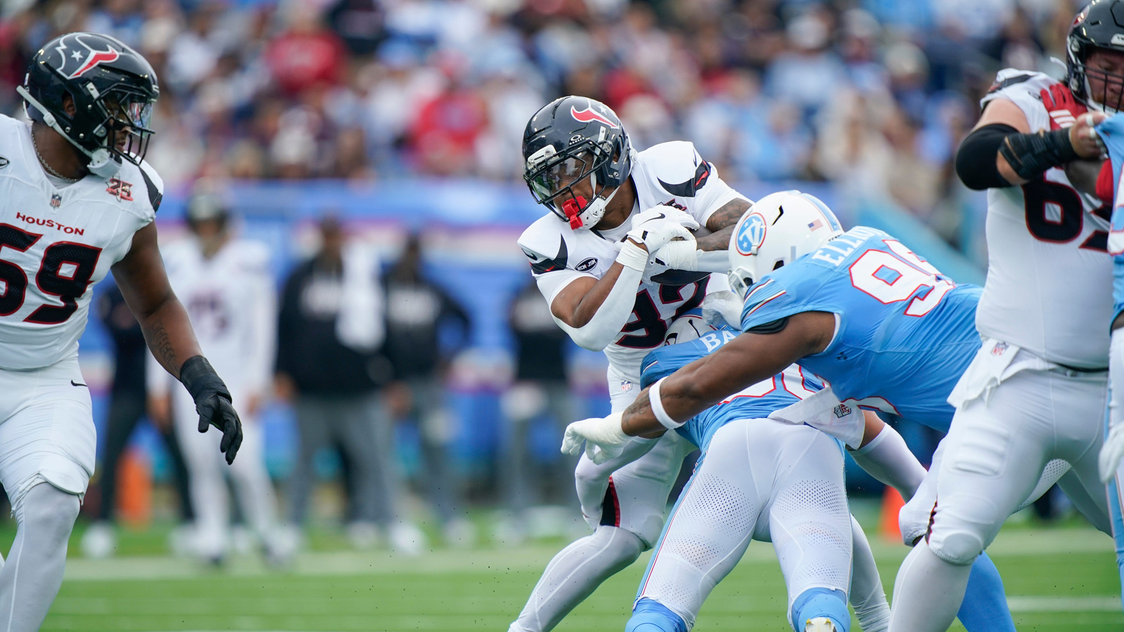 Texans Rule Out Two For Week 6, Including RB David Montgomery