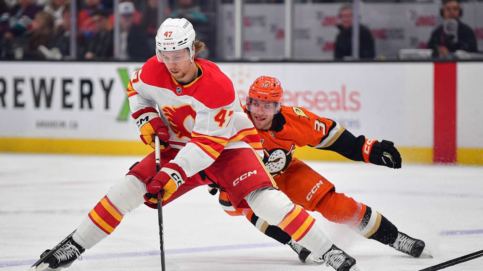 Flames actively trying to trade former 1st-round pick