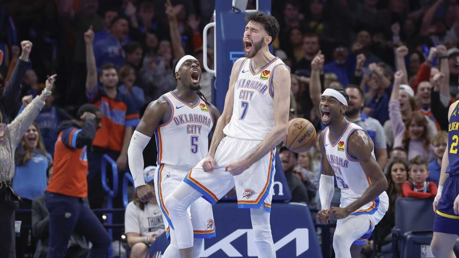 Thunder twitter