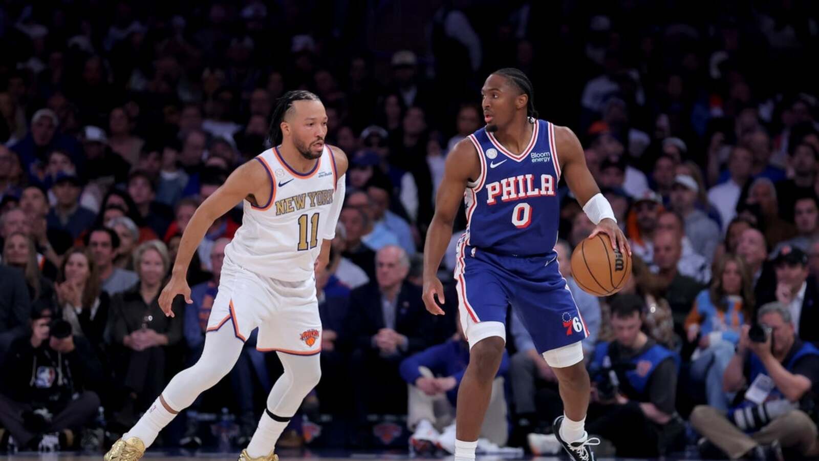76ers Defeat Knicks in Season Opener, Spoiling Championship Celebration