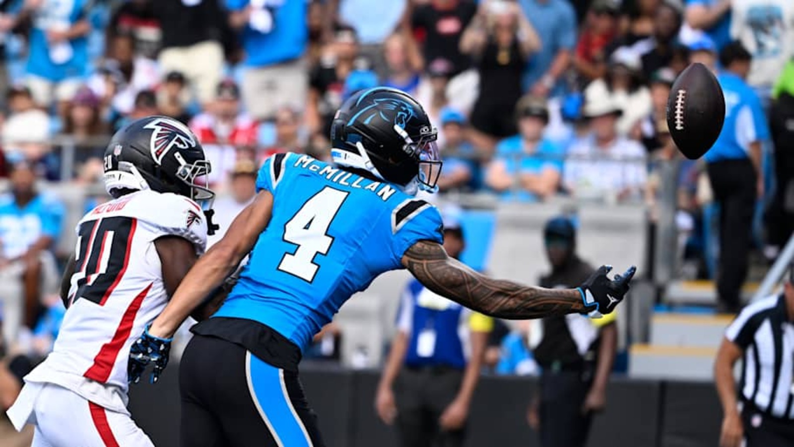 Tetairoa McMillan uses 2 words that are all-too-familiar for Carolina Panthers fans