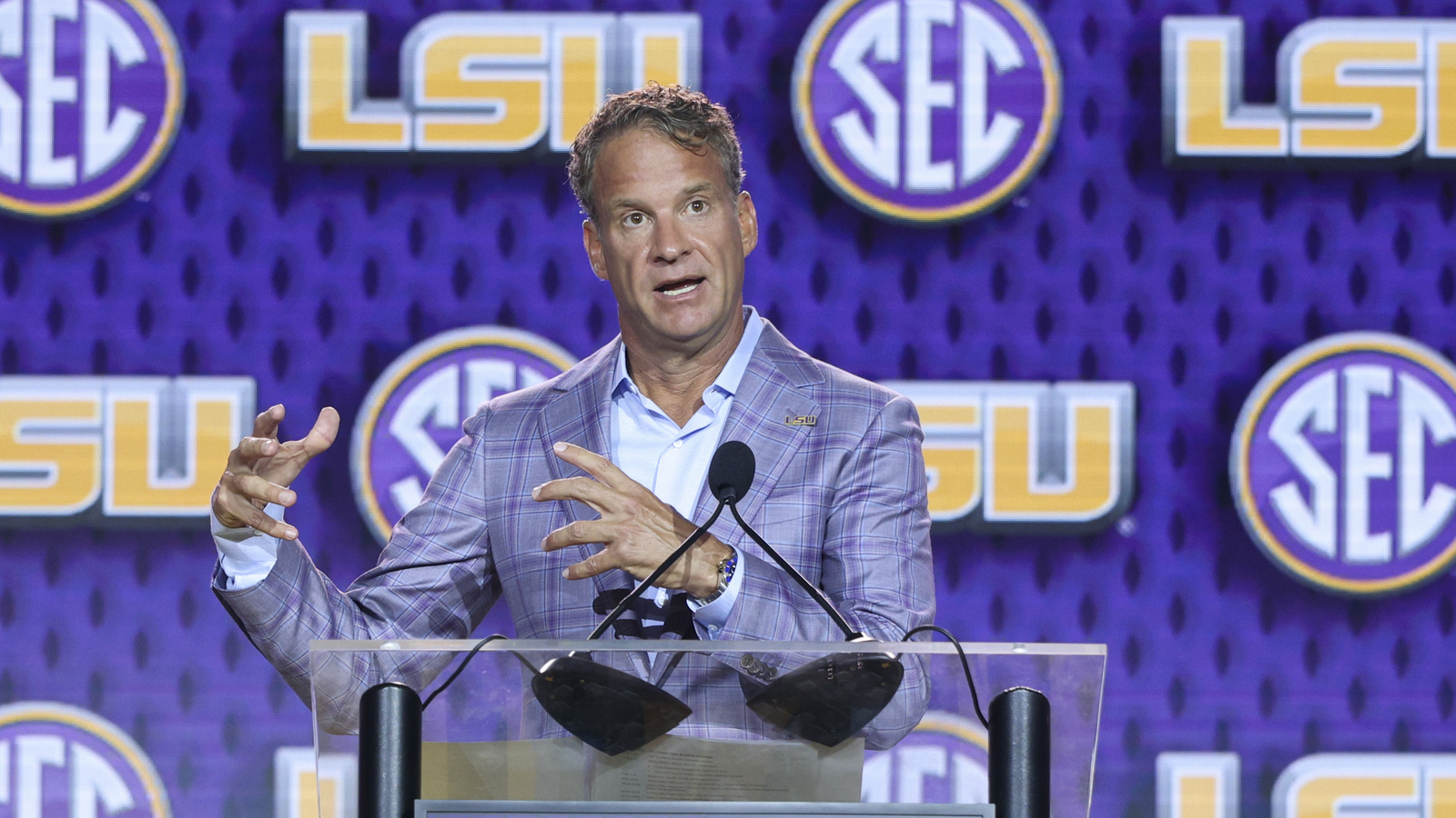 Lane Kiffin Sets Expectations for LSU Freshman DL Lamar Brown