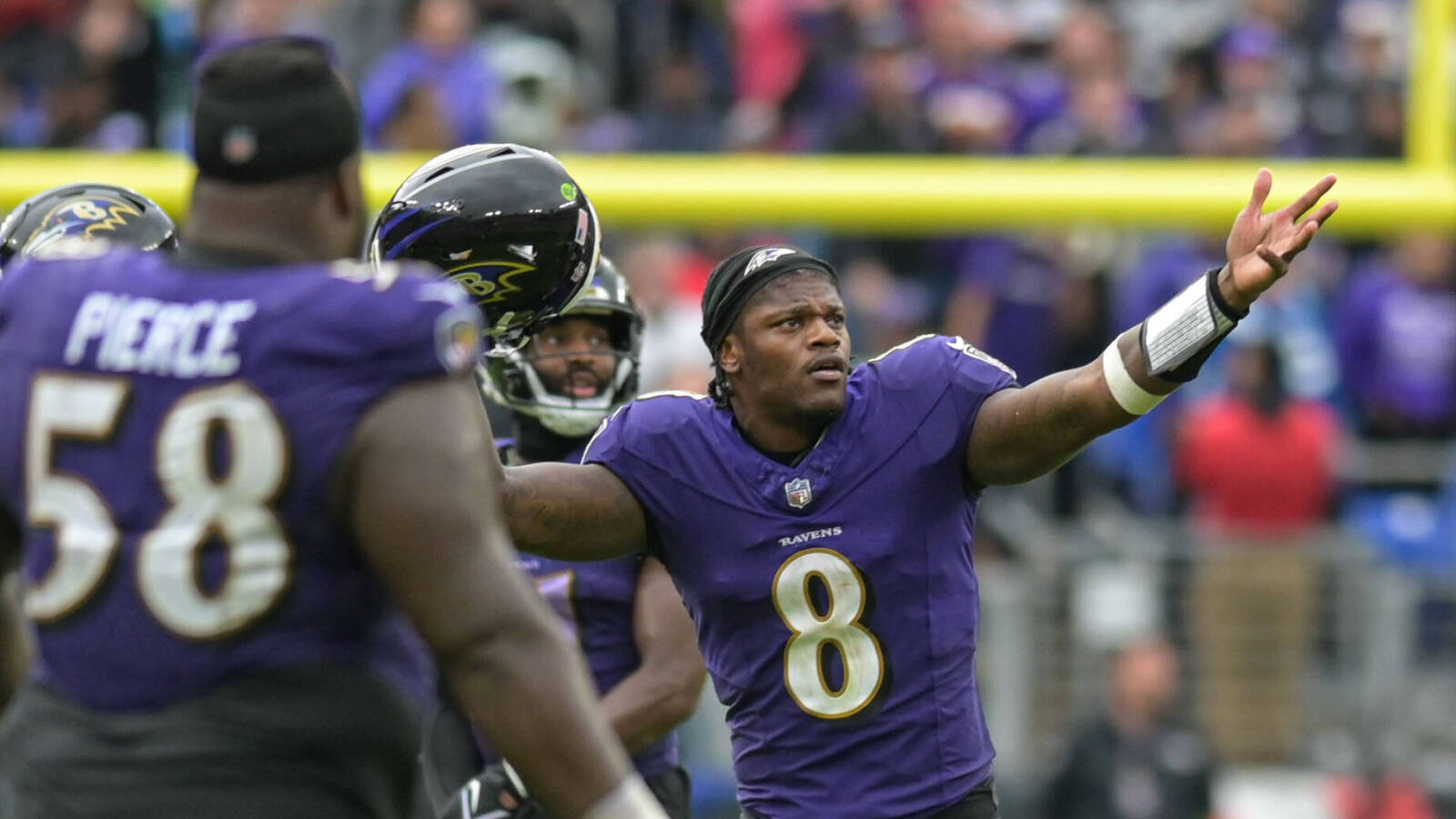 Every Lamar Jackson Completion From 442-yard Day vs. the Colts on