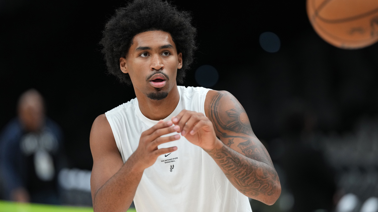 ‘I’m Not Mad at This at All’: Carmelo Anthony And Monica McNutt Clash Over Dylan Harper Refusing to Come Off the Bench For Spurs