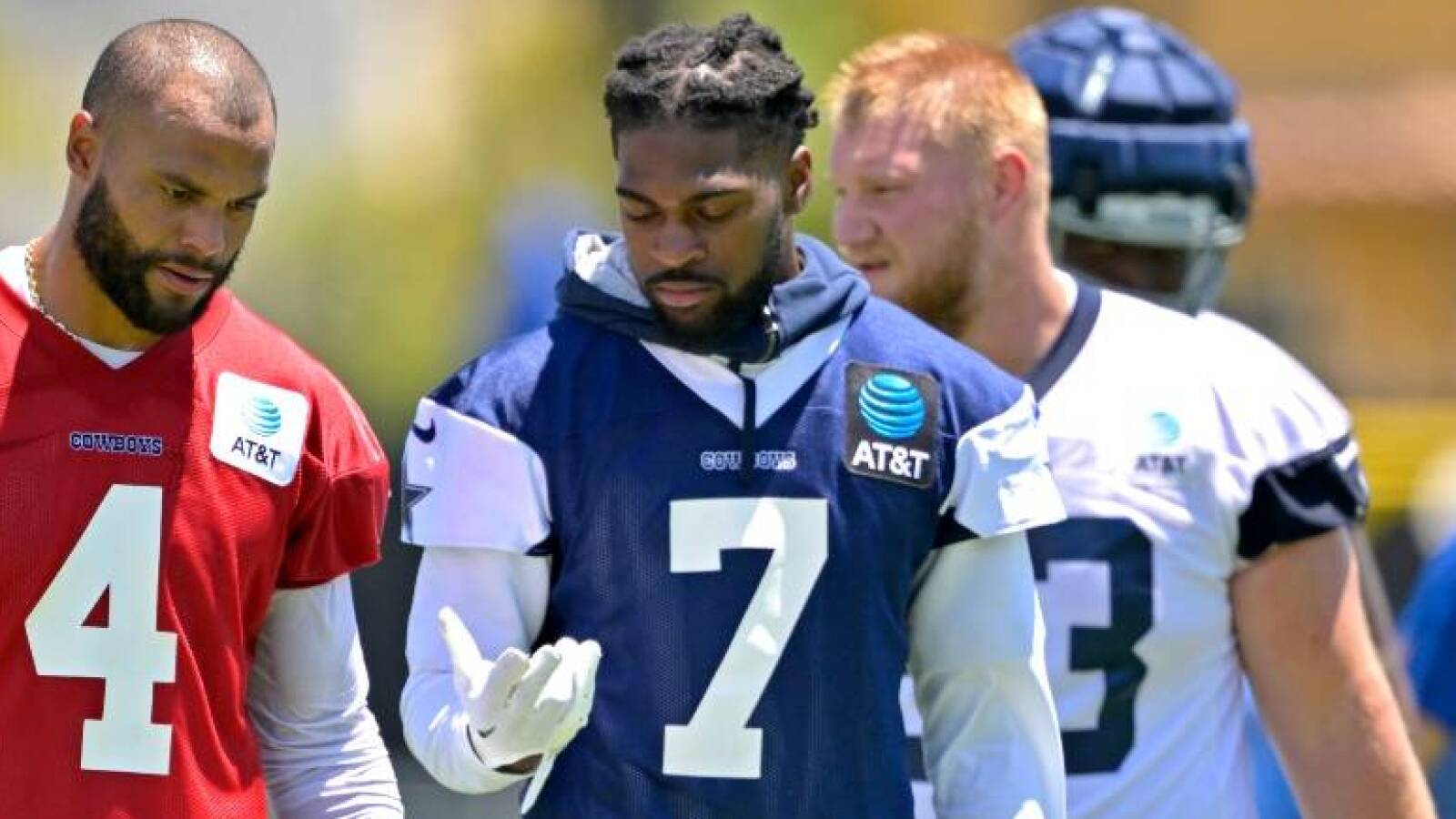 Cowboys star CB on crutches after Thursday practice