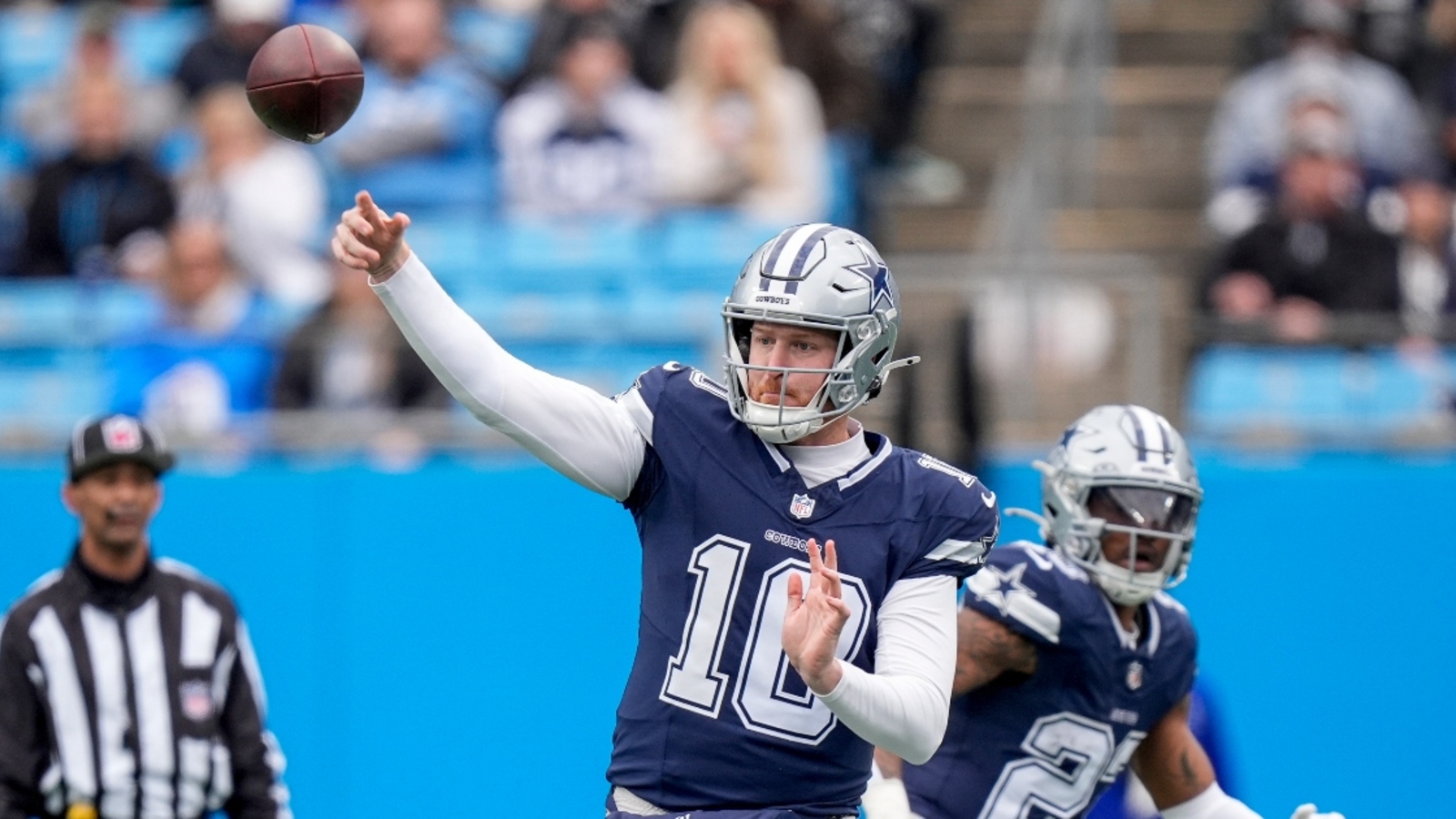 Cowboys QB Cooper Rush pulls a Mark Sanchez, butt fumbles off of Rico ...