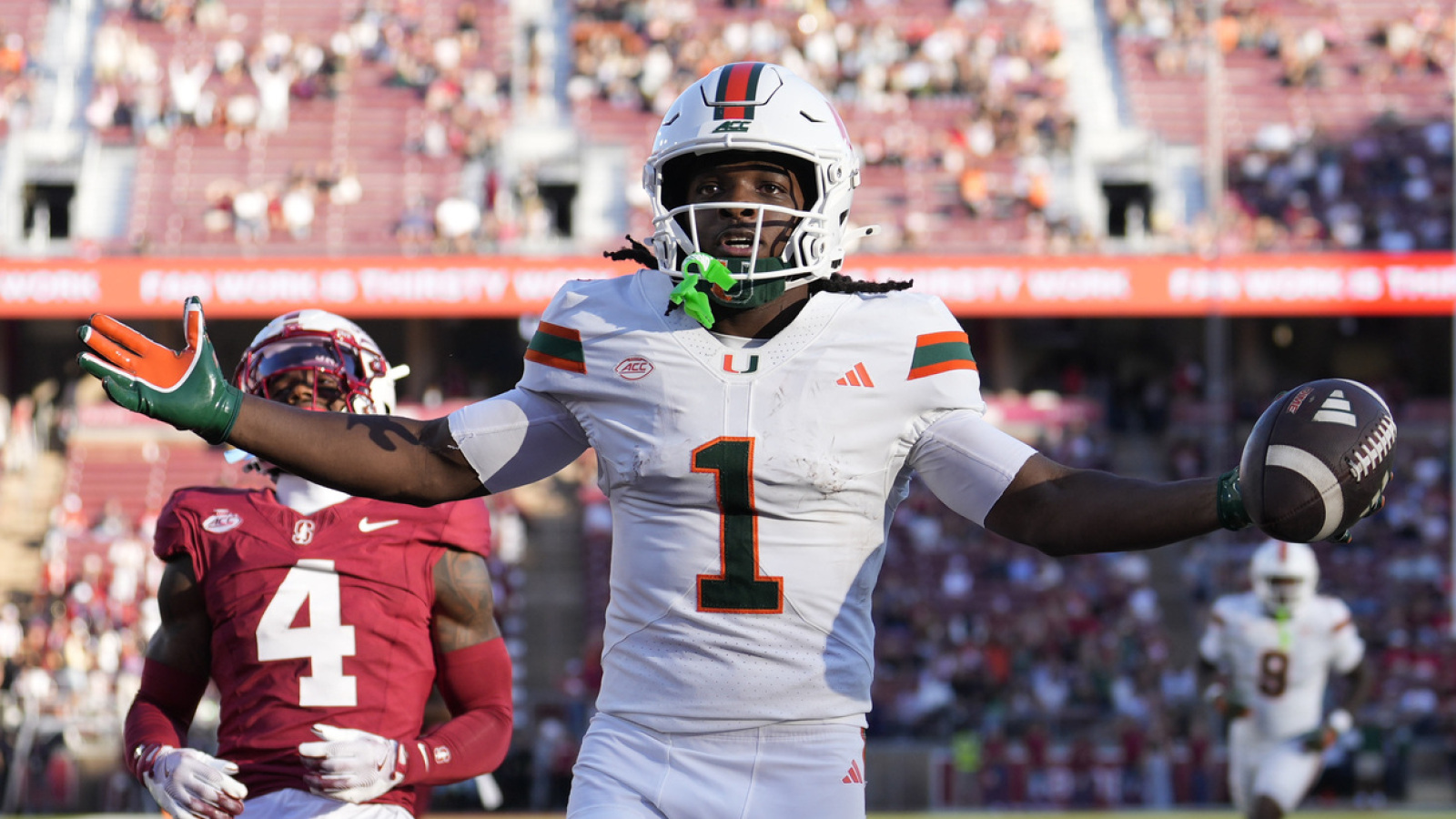 Miami doesn't move in rankings despite dominant win over Stanford