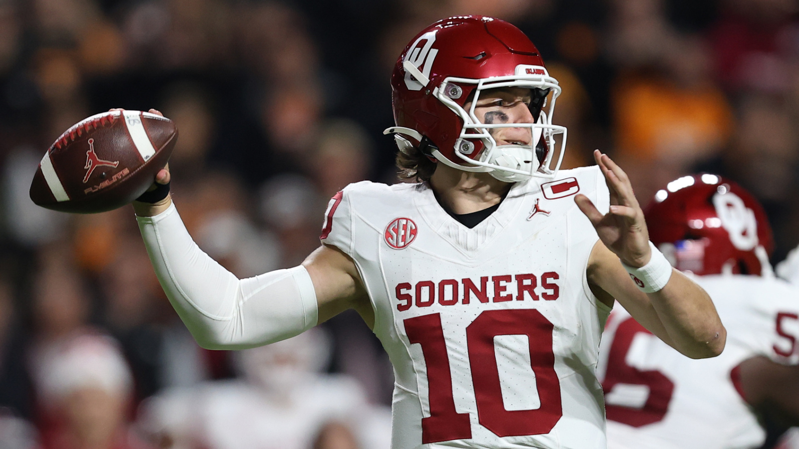 Oklahoma HC Brent Venables provides injury update on QB John Mateer