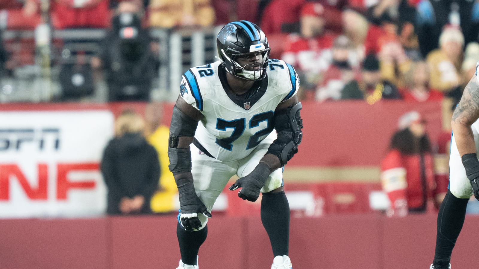 Panthers’ Taylor Moton, Tershawn Wharton Moving Toward Return