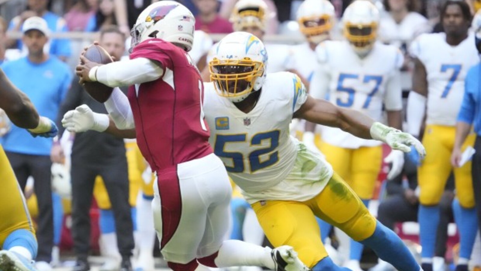 Chargers Notes Khalil Mack Worries, Justin Herbert Touchdown