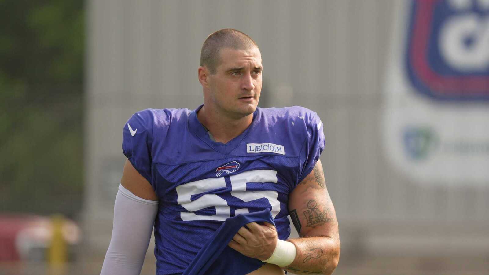Uncovering each NFL team's 'hidden flaw' buffalo bills defensive end michael hoecht gets