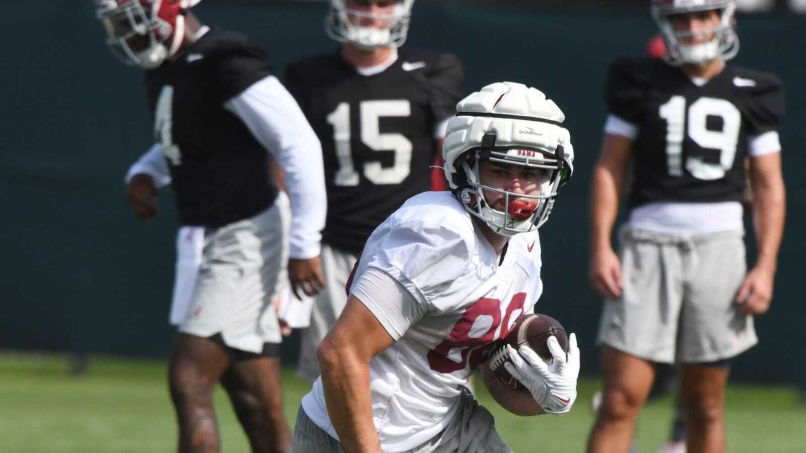 The Alabama tight end with great opportunity to take step forward this spring