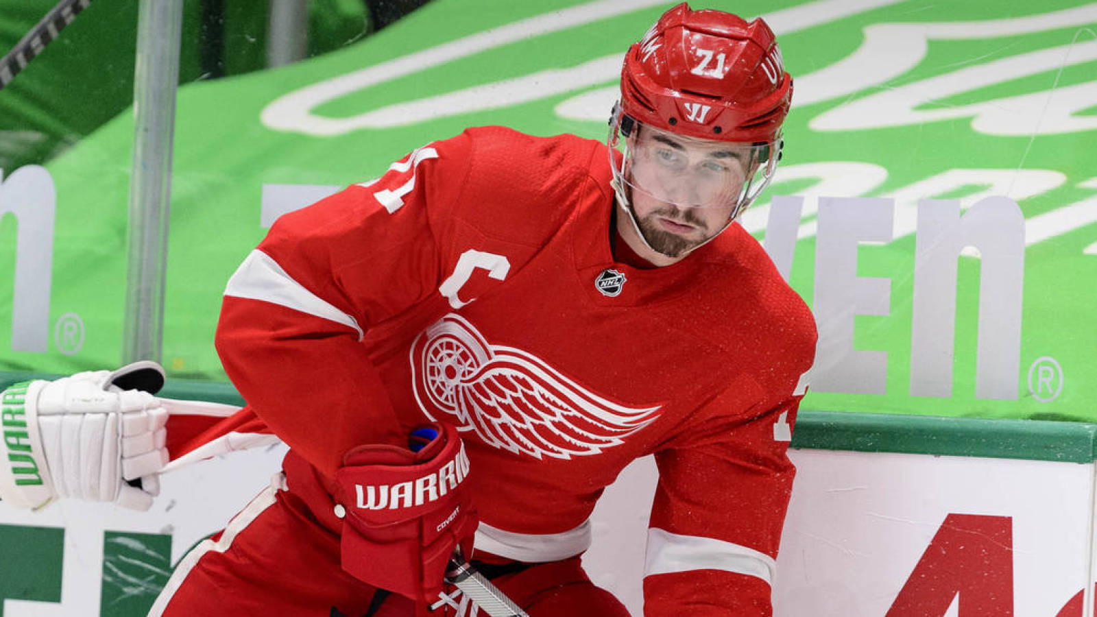 Crimson Wings captain Dylan Larkin suspended one sport for punching Lightning's Mathieu Joseph