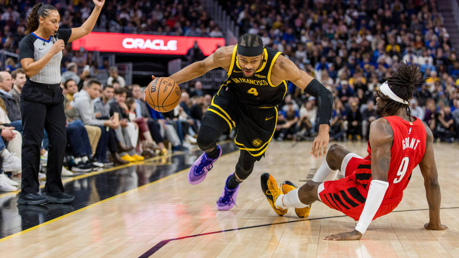 Moses Moody piles more pressure on Warriors attempt to straddle two timelines