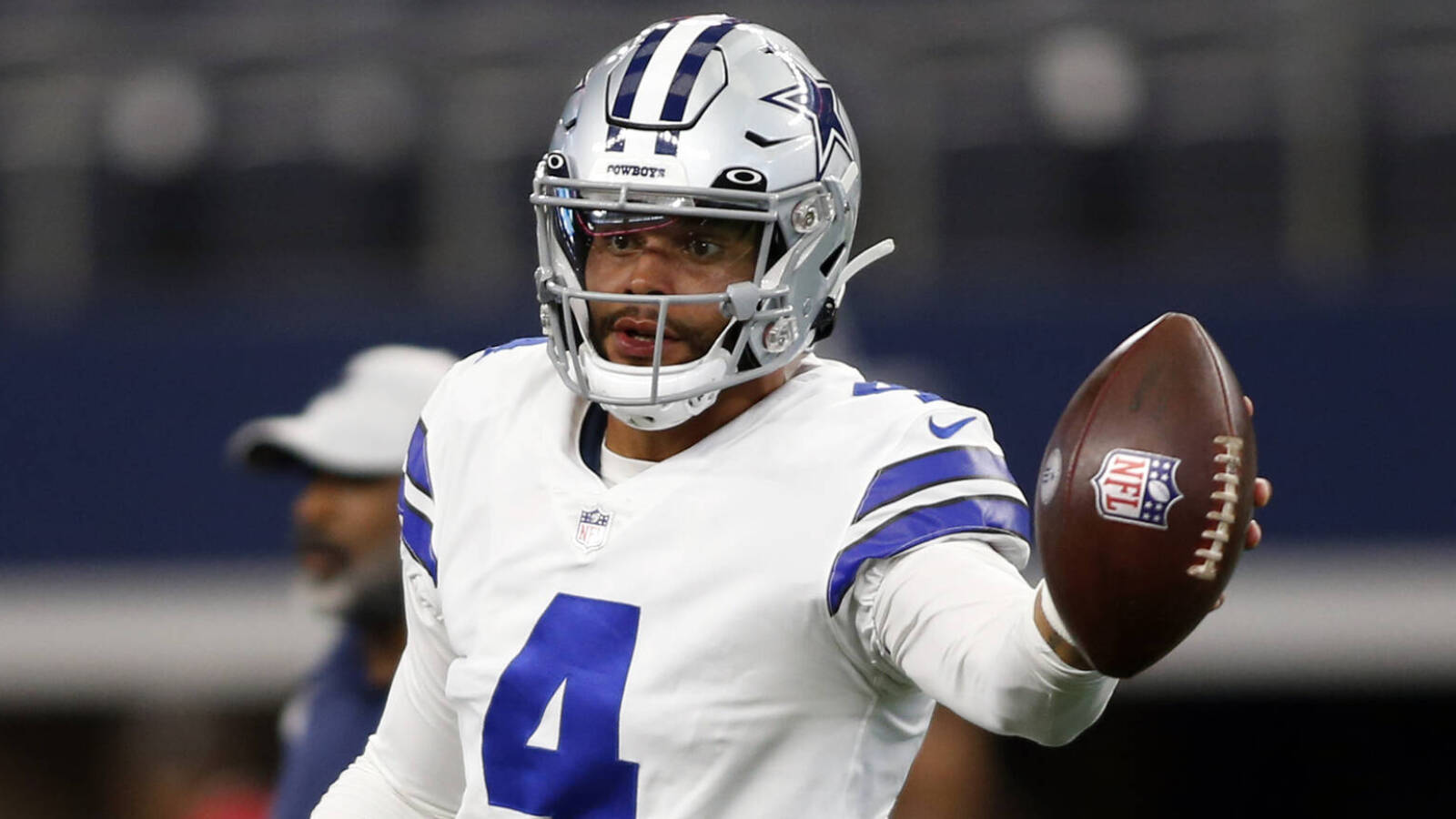 Cowboys quarterback Dak Prescott surprised critics when he won NFL offensiv...