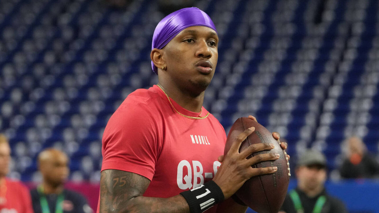 Surprising QB prospect's draft stock surging, getting listed above some 'presumed top guys' Surprising QB prospect's draft stock surging, getting listed above some 'presumed top guys'