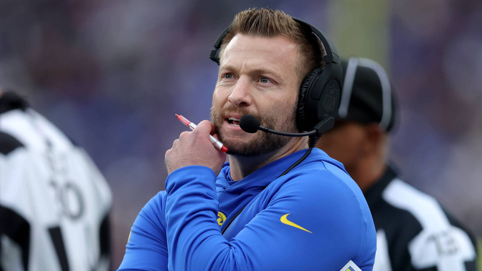 Rams HC Sean McVay drops hint about future