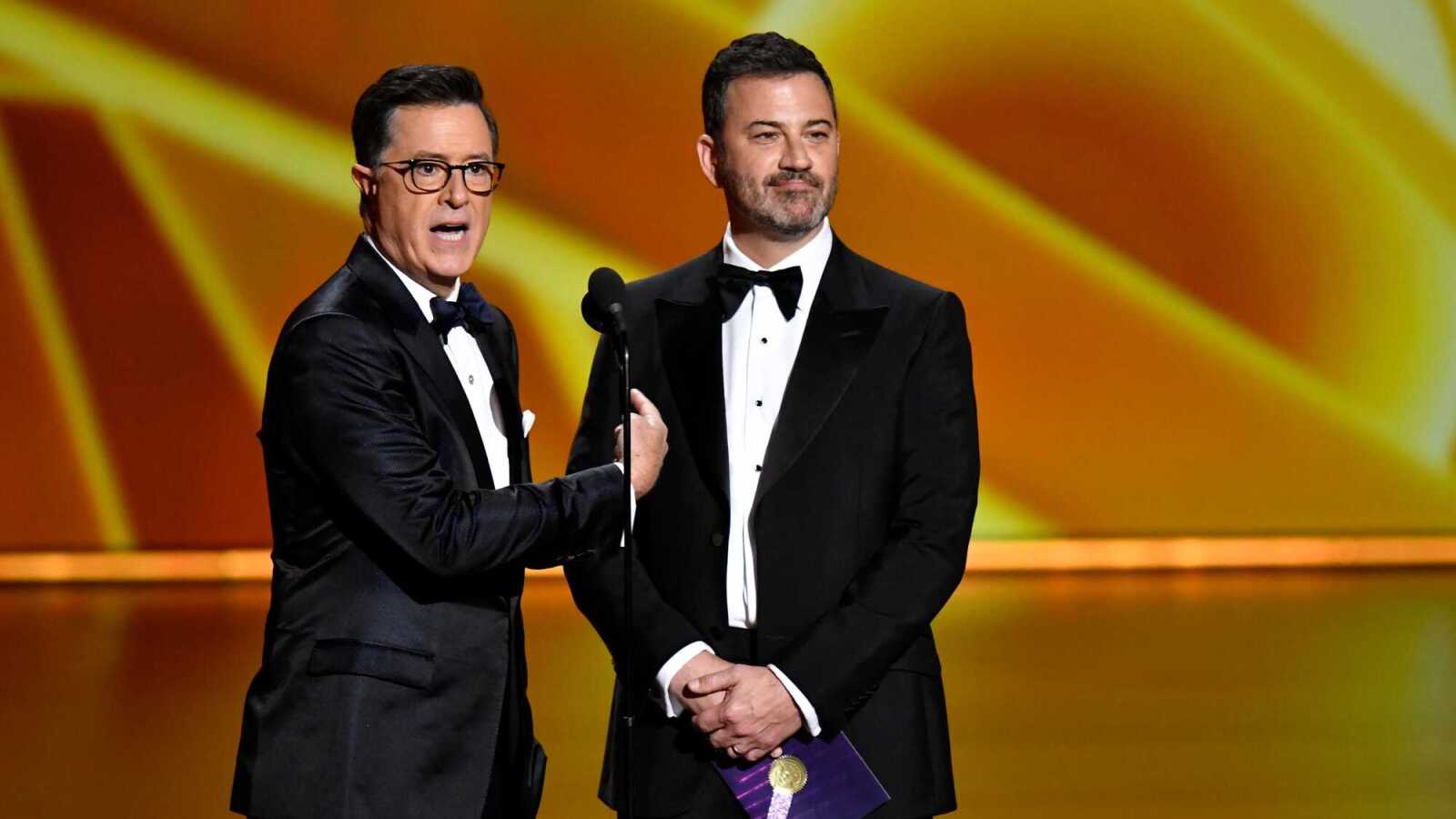 Jimmy Kimmel Bows Out With Rerun on Stephen Colbert’s Last Late Night ...