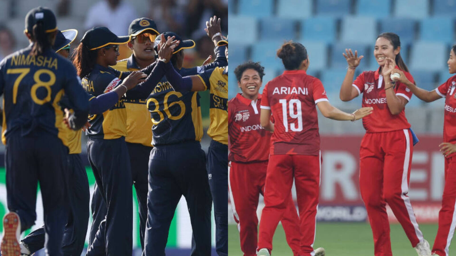 Sri Lanka Meet Indonesia in Women's Asia Cup Match 6