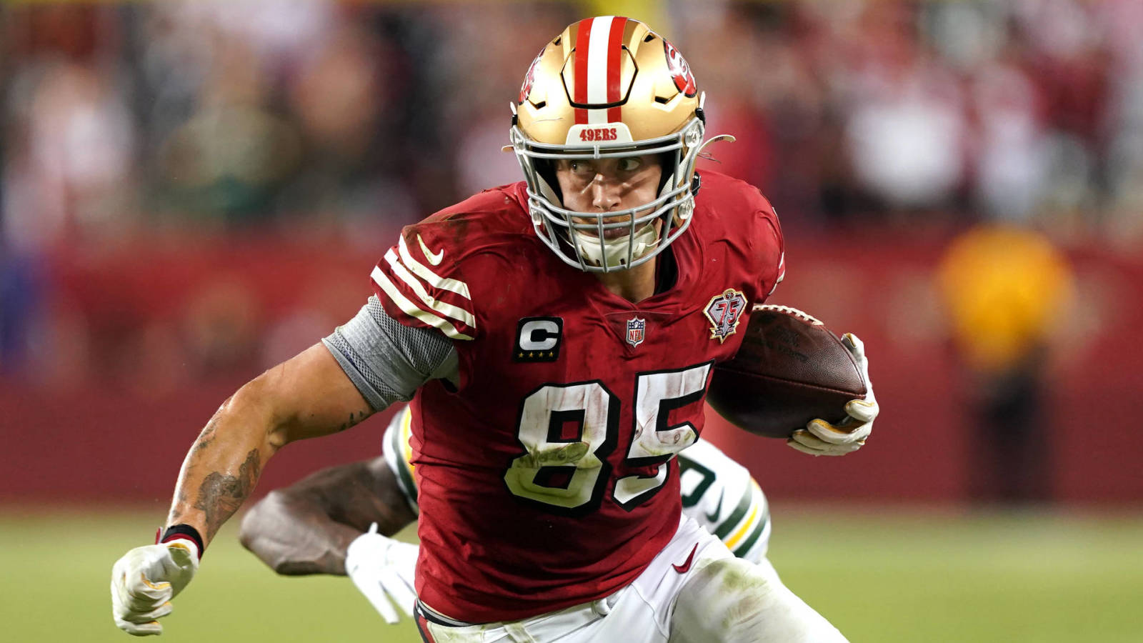 49ers GM John Lynch on injured TE George Kittle: He is a tough man to maintain off the sphere