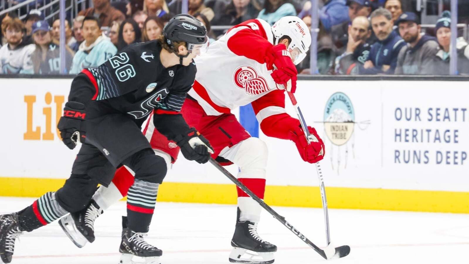 Kraken squander 3-goal edge, emerge with shootout win over Red Wings