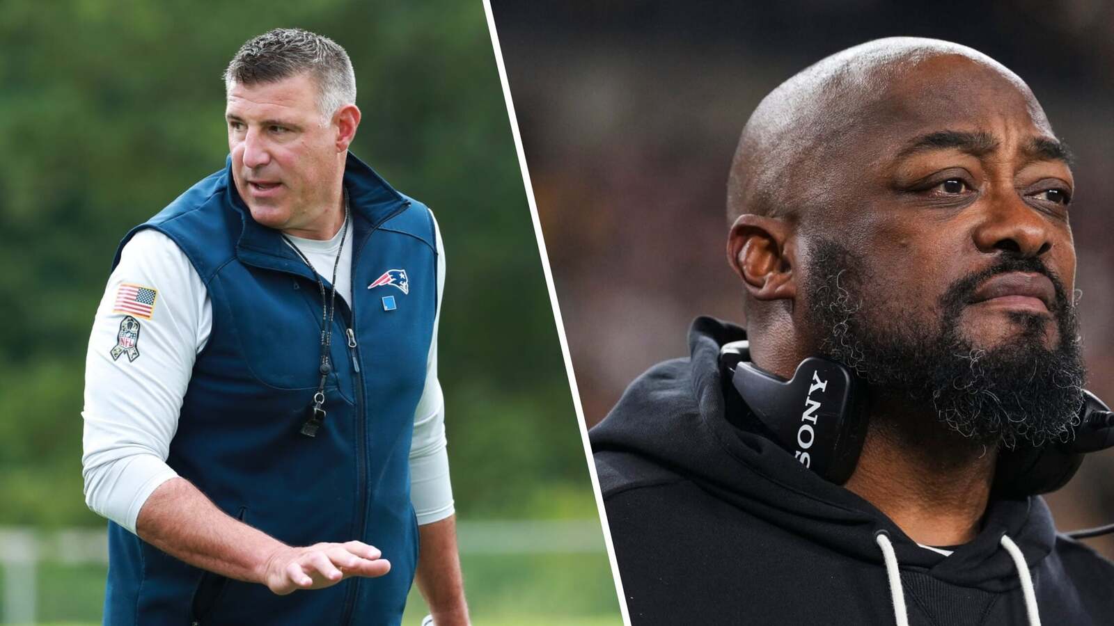 Mike Tomlin Discusses Mike Vrabel and Dianna Russini Controversy During NBC Debut