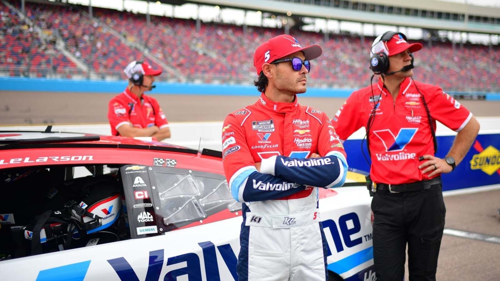 Kyle Larson carries slim Cup Series edge into Talladega race